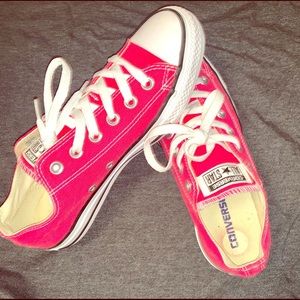 Raspberry Colored Converse